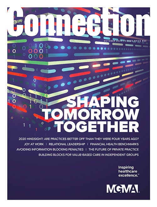 October 2024 MGMA Connection magazine