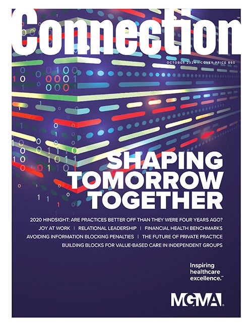 October 2024 MGMA Connection magazine