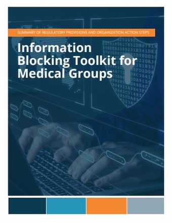 Information Blocking Toolkit for Medical Groups