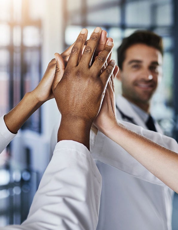 Quality Improvement - Care Team Hands