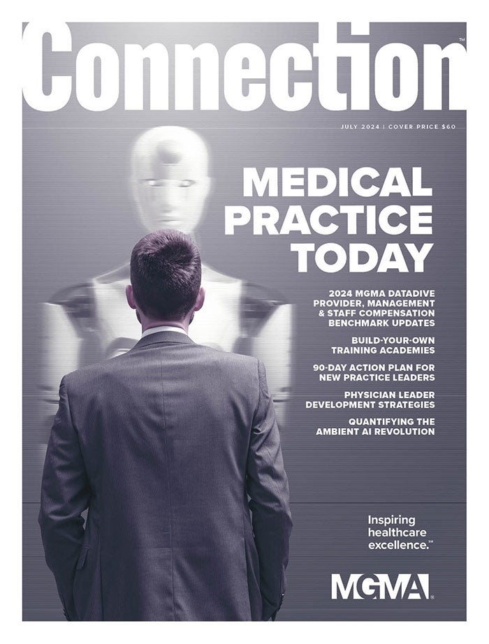 July 2024 MGMA Connection magazine