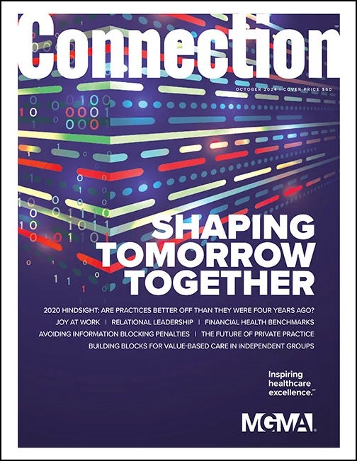 Connection magazine cover - October 2024